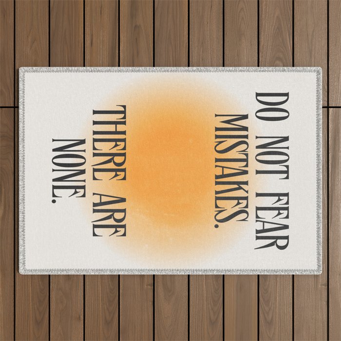 Do Not Fear Outdoor Rug Gallery Image 1
