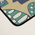 Whimsical tropical jungle pattern Desk Mat Gallery Image 4