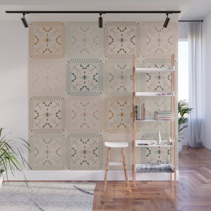 Lost Desert Quilt Wall Mural Gallery Image 1