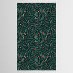winter christmas time green fir branches Tablecloth Gallery Image 2