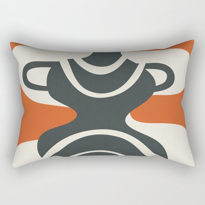 Vase of Tranquility 2 Rectangular Pillow Gallery Image 2