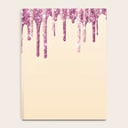 Beautiful Glittered Ice Cream Dripping Pattern Notebook Gallery Image 4