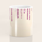 Beautiful Glittered Ice Cream Dripping Pattern Coffee Mug Gallery Image 4