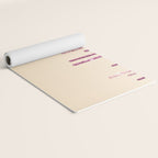 Beautiful Glittered Ice Cream Dripping Pattern Yoga Mat Gallery Image 2