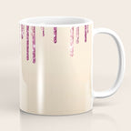 Beautiful Glittered Ice Cream Dripping Pattern Coffee Mug Gallery Image 1