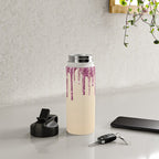 Beautiful Glittered Ice Cream Dripping Pattern Water Bottle Gallery Image 4
