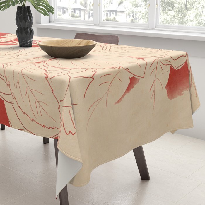 White Roses  Tablecloth Gallery Image 3