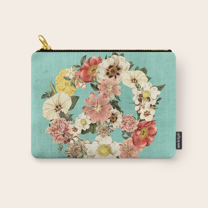 Botanica Peace sign Carry All Pouch Gallery Image 1