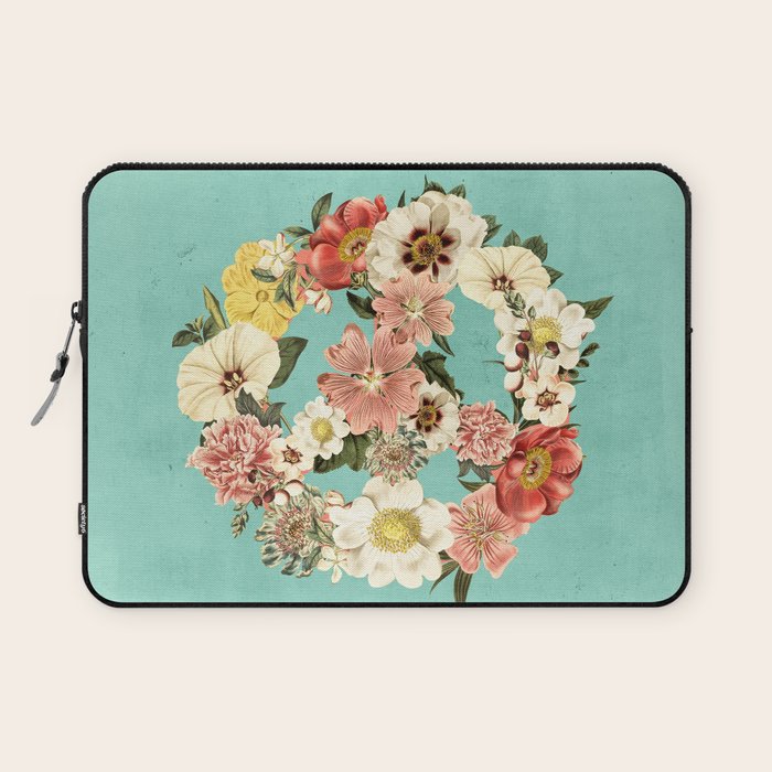 Botanica Peace sign Laptop Sleeve Gallery Image 1