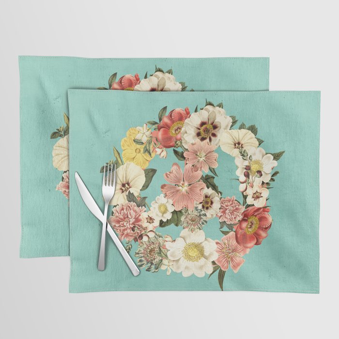 Botanica Peace sign Placemat Gallery Image 1