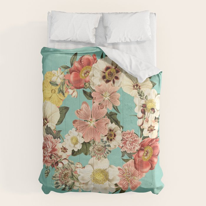 Botanica Peace sign Comforter Gallery Image 6
