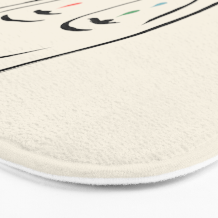 Bright eyes Bath Mat Gallery Image 3