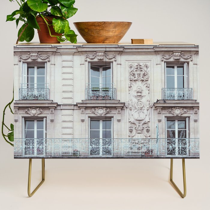 Parisian Architecture - Paris Travel Photography Credenza Gallery Image 1