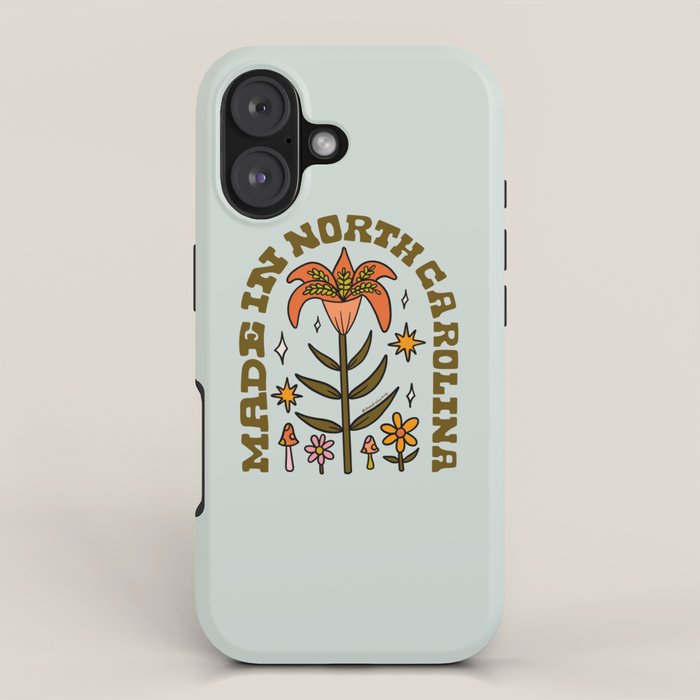 Made In North Carolina iPhone Case Gallery Image 1