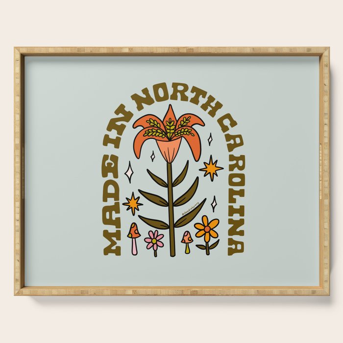Made In North Carolina Serving Tray Gallery Image 1