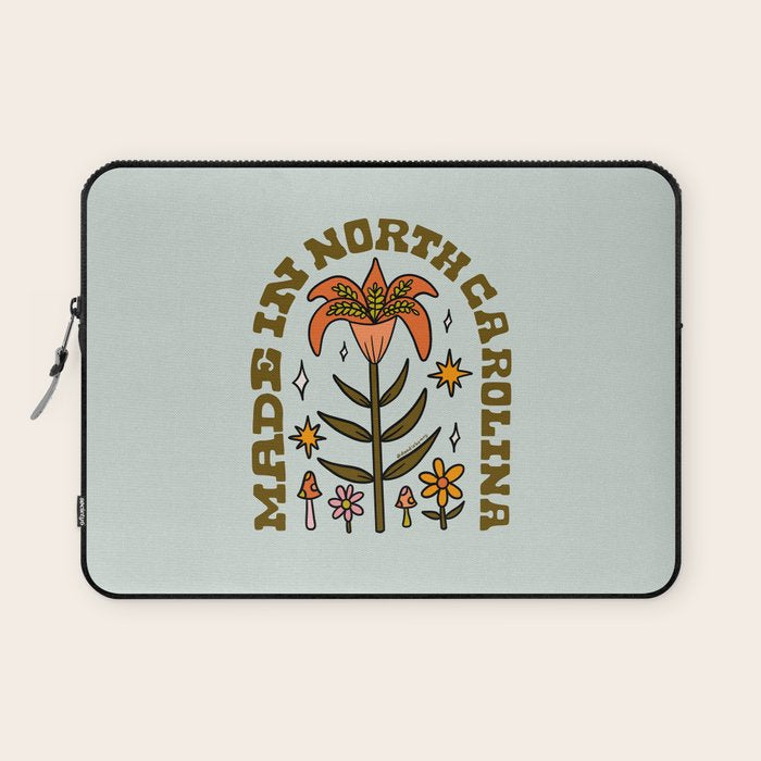 Made In North Carolina Laptop Sleeve Gallery Image 1