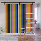 Classic Stripes XIII - Bold Retro Wall Mural Gallery Image 1