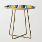 Classic Stripes XIII - Bold Retro Side Table Gallery Image 1