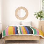 Classic Stripes XIII - Bold Retro Duvet Cover Gallery Image 3