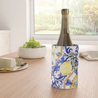 Majolica,summer,lemon,Sicilian style art Wine Chiller Gallery Image 4