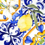 Majolica,summer,lemon,Sicilian style art Coffee Mug Gallery Image 2