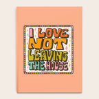 I Love Not Leaving the House Notebook Gallery Image 4