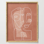 Faces 01 Serving Tray Gallery Image 1