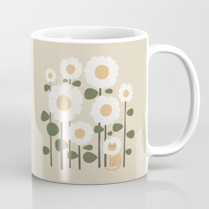 Cat and plant: Catmouflage Coffee Mug Gallery Image 1