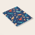 Painted Space Dinosaurs Notebook Gallery Image 3