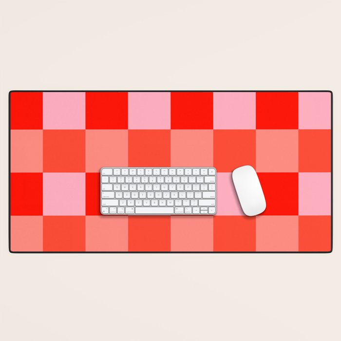 Summer squares Desk Mat Gallery Image 1