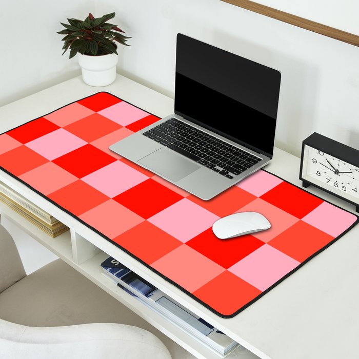Summer squares Desk Mat Gallery Image 2