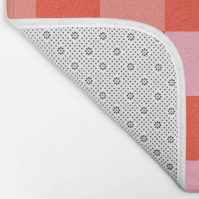 Summer squares Bath Mat Gallery Image 2