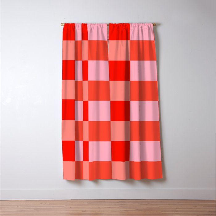 Summer squares Window Curtain Gallery Image 3