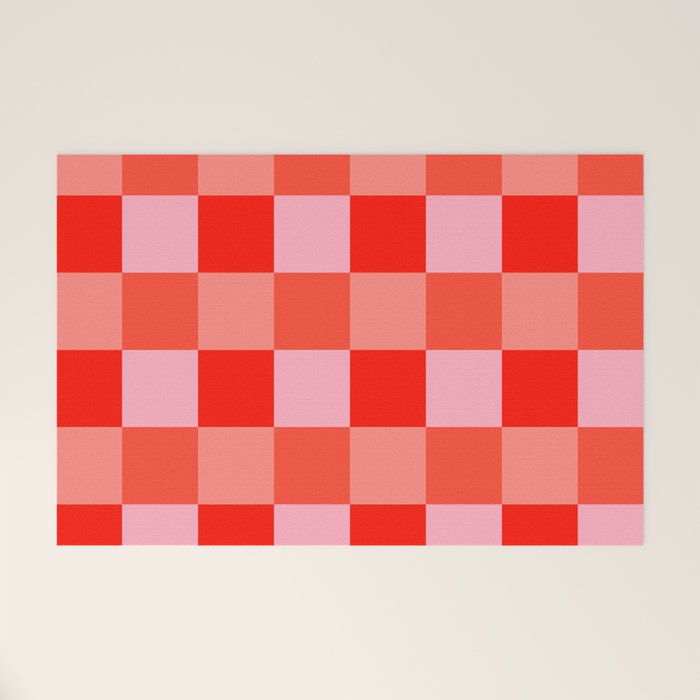 Summer squares Welcome Mat Gallery Image 1