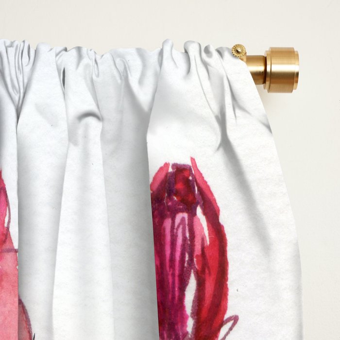 loose flowers N.o 2 Window Curtain Gallery Image 2