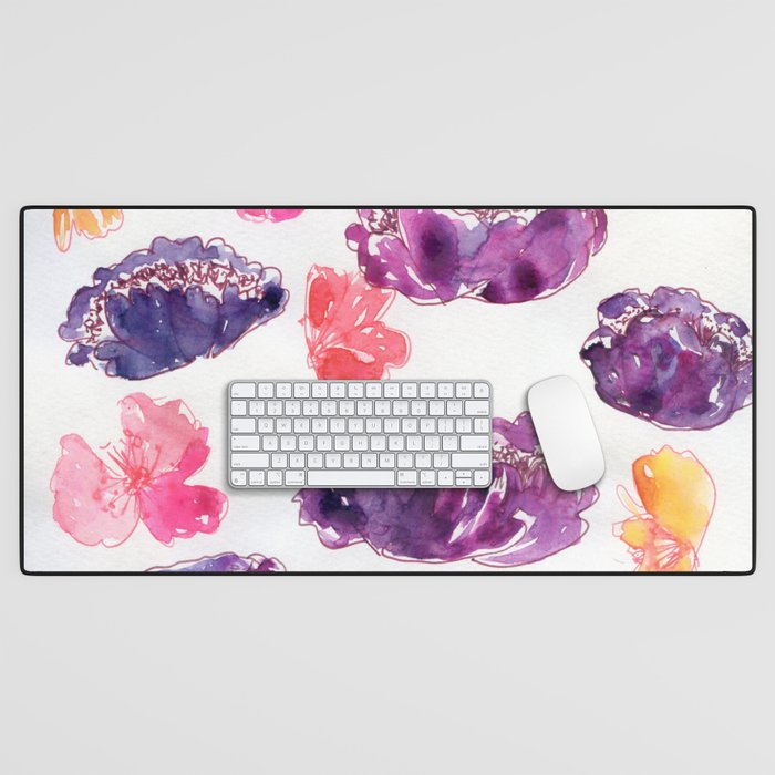 loose flowers N.o 2 Desk Mat Gallery Image 1