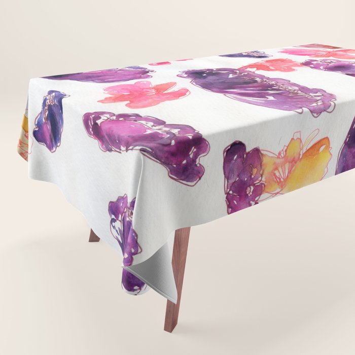 loose flowers N.o 2 Tablecloth Gallery Image 1