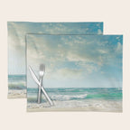beach love tropical island paradise Placemat Gallery Image 1