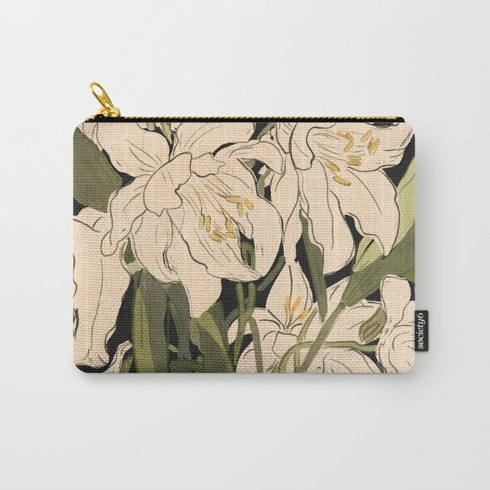 Garden flowers 2 Carry All Pouch Gallery Image 1