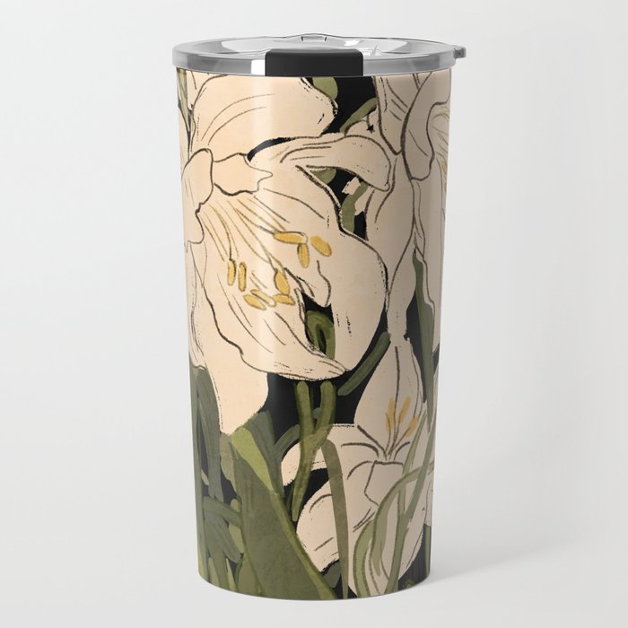 Garden flowers 2 Travel Mug Gallery Image 1