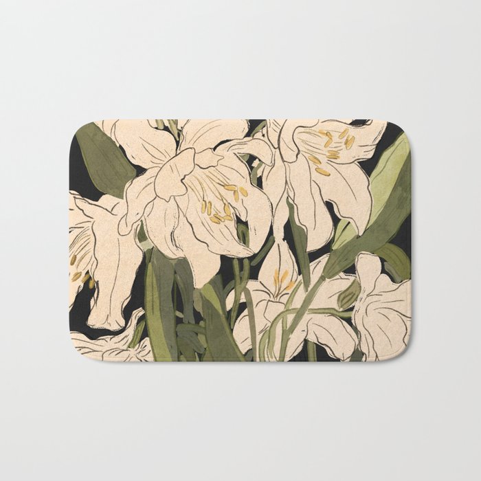 Garden flowers 2 Bath Mat Gallery Image 1