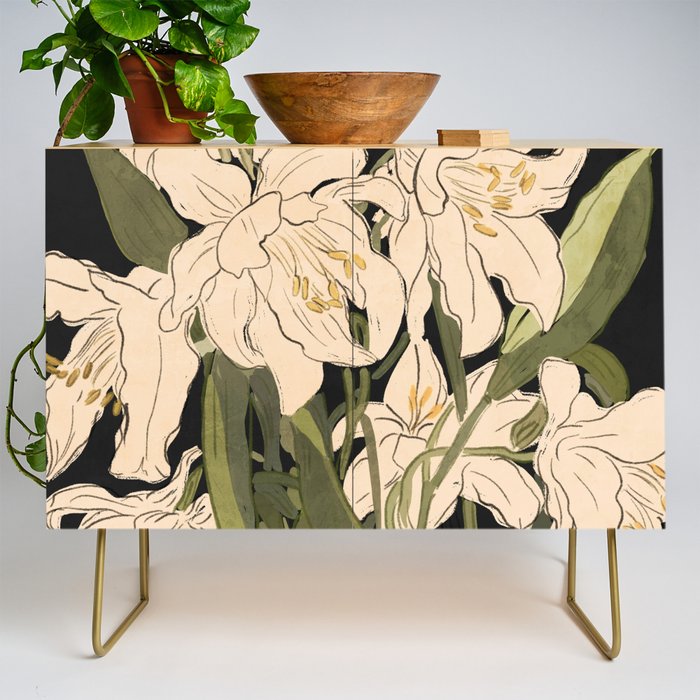 Garden flowers 2 Credenza Gallery Image 1