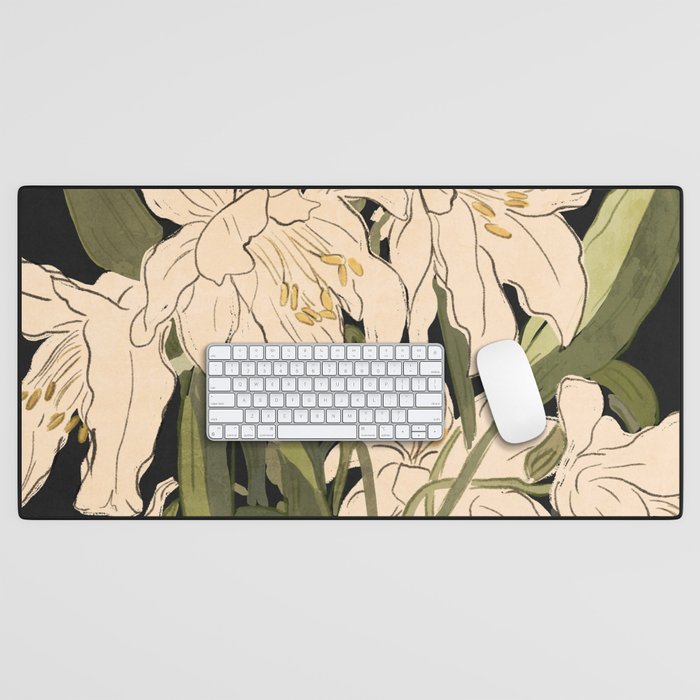 Garden flowers 2 Desk Mat Gallery Image 1