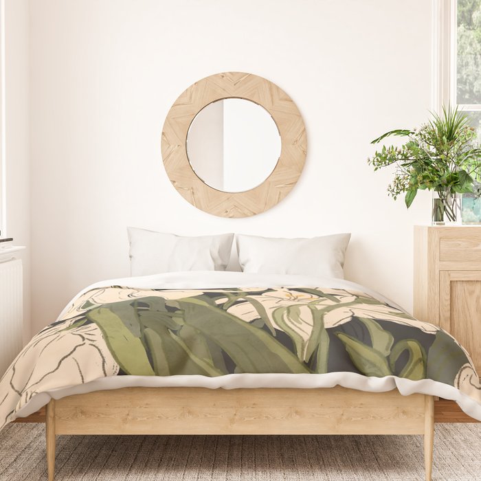 Garden flowers 2 Duvet Cover Gallery Image 3