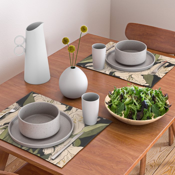 Garden flowers 2 Placemat Gallery Image 2