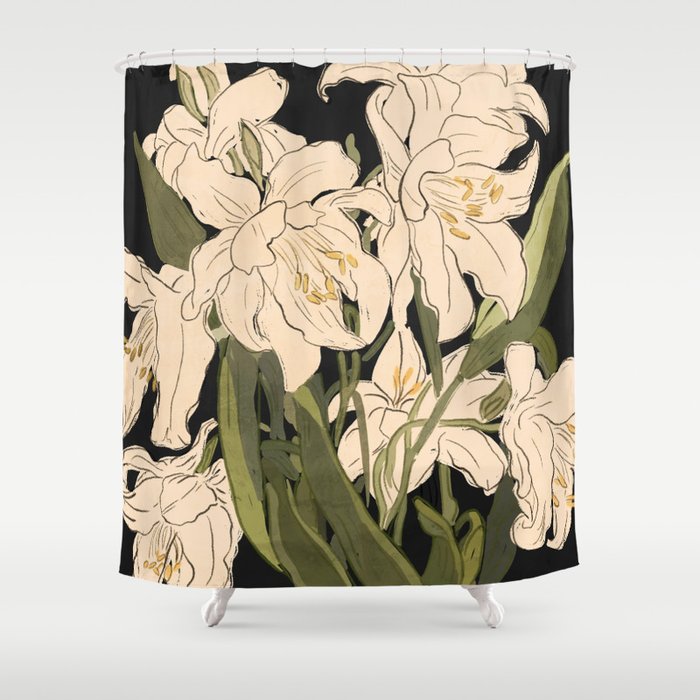 Garden flowers 2 Shower Curtain Gallery Image 1