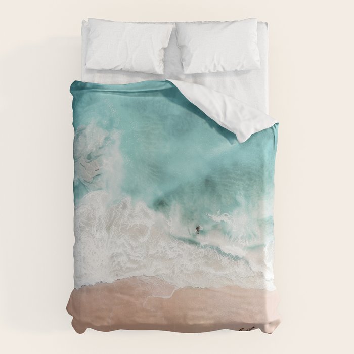 Pink Sand Beach Print Duvet Cover Gallery Image 6