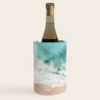 Pink Sand Beach Print Wine Chiller Gallery Image 1