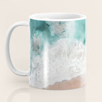 Pink Sand Beach Print Coffee Mug Gallery Image 3