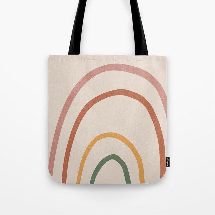 Warm Rainbow Tote Bag Gallery Image 1